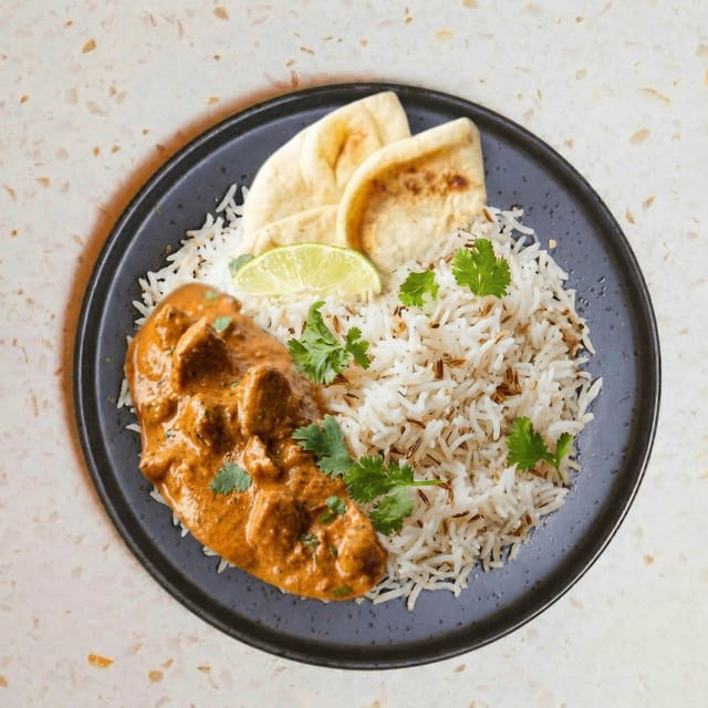 Goat Tikka Masala.