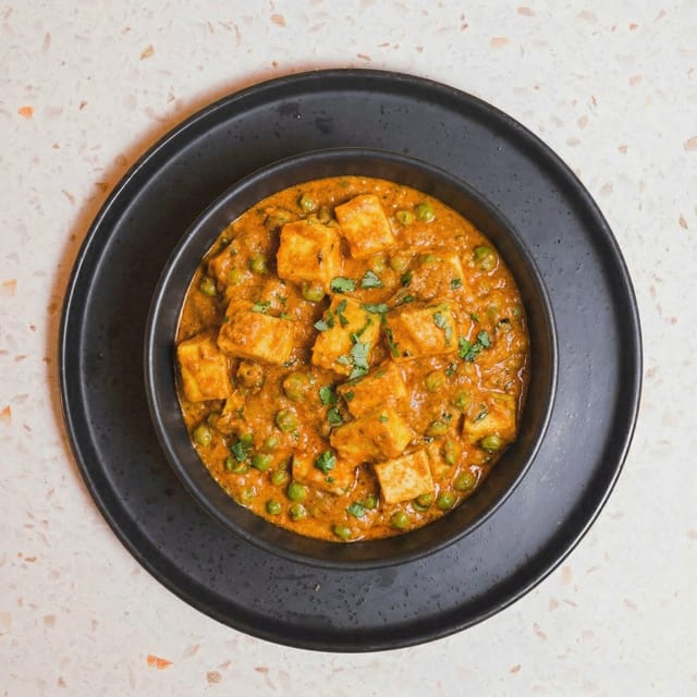 Matar Paneer.
