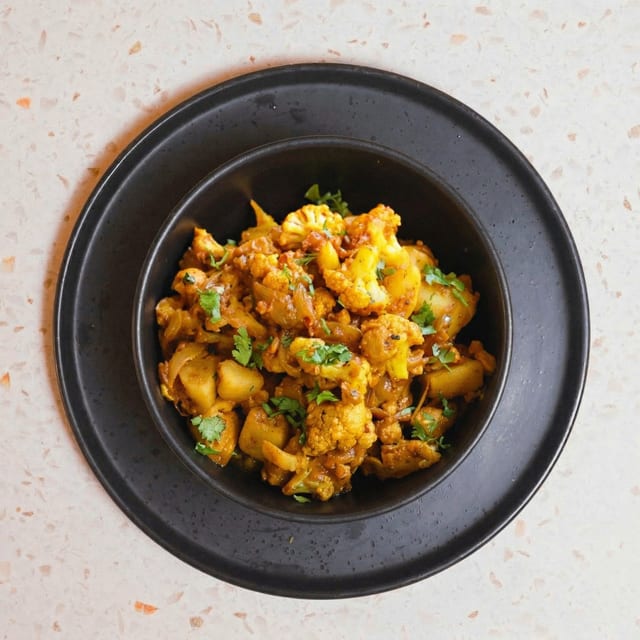 Adraki Aloo Gobi.