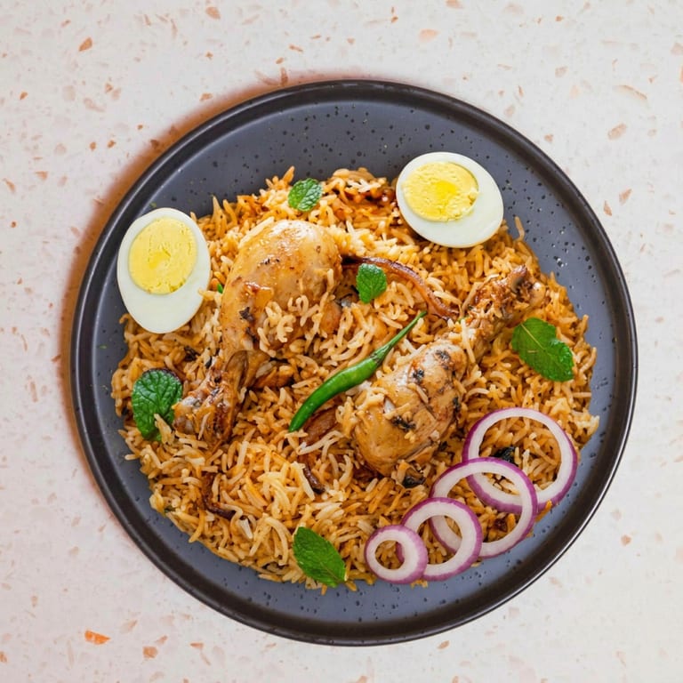 Delicious Chicken Biryani Awaits