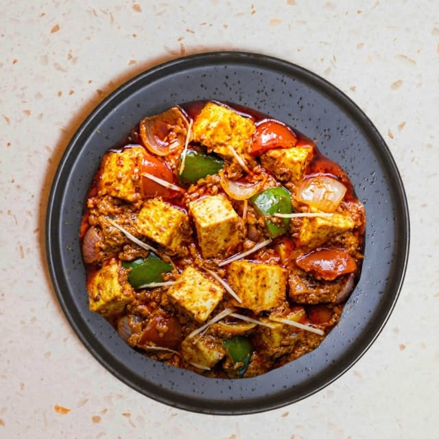 Kadhai Paneer.