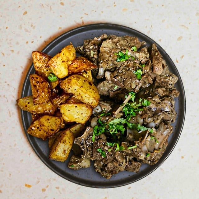 Goat Kalimirch.
