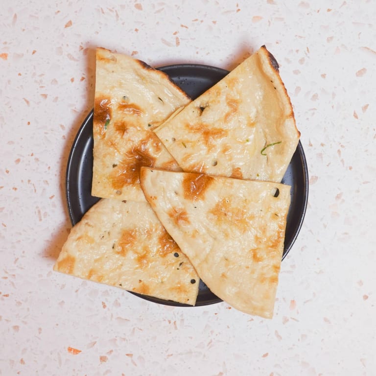 Savor our authentic naan